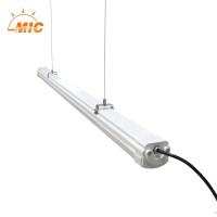 Emergency & Motion Sensor Optional IP65 20W 30W 40W 50W 60W Triproof Waterproof LED Light Warehouse Light