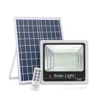 100W Solar Flood light 180LED solar sensor light Outdoor Wall Lamp with remote control for Garden Lighting system